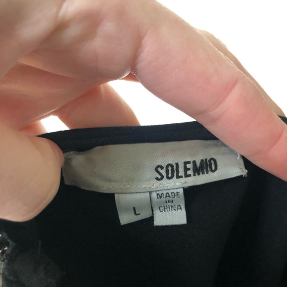 Stroppy Back, Black Dress - Picture 3 of 3